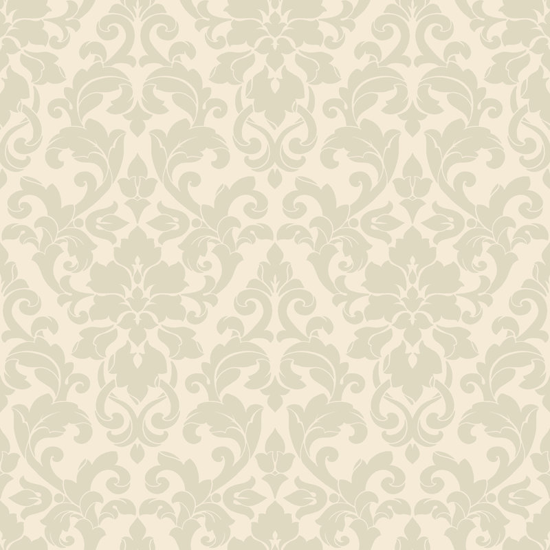 Positano 10m x 52.8cm Matte Wallpaper Roll, Cream/Green