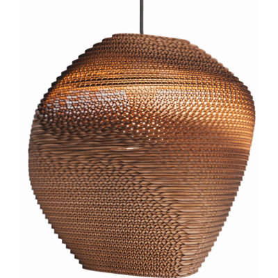 Luminaire suspendu Scraplights Pebbles Allyn Naturel