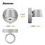 Applique murale moderne Vincentia avec port USB et interrupteur-328561829