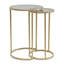 Blanton Glass Top Frame Nesting Tables-774268604