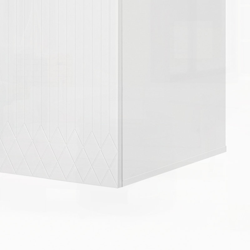 Meuble-lavabo 30 po avec lavabo en céramique, White