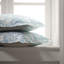 Ensemble de couette pour lit double / grand Heather Blue-116472066-116472067