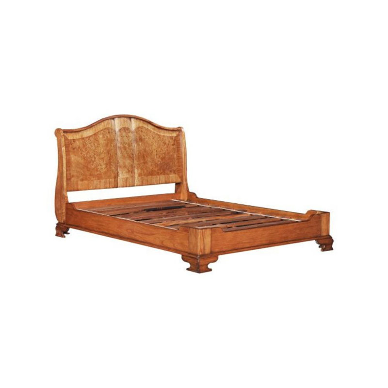 Alaba Solid Wood Bed, Kingsize (5')