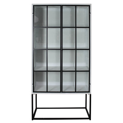 Metal and Glass Display  China Cabinet
