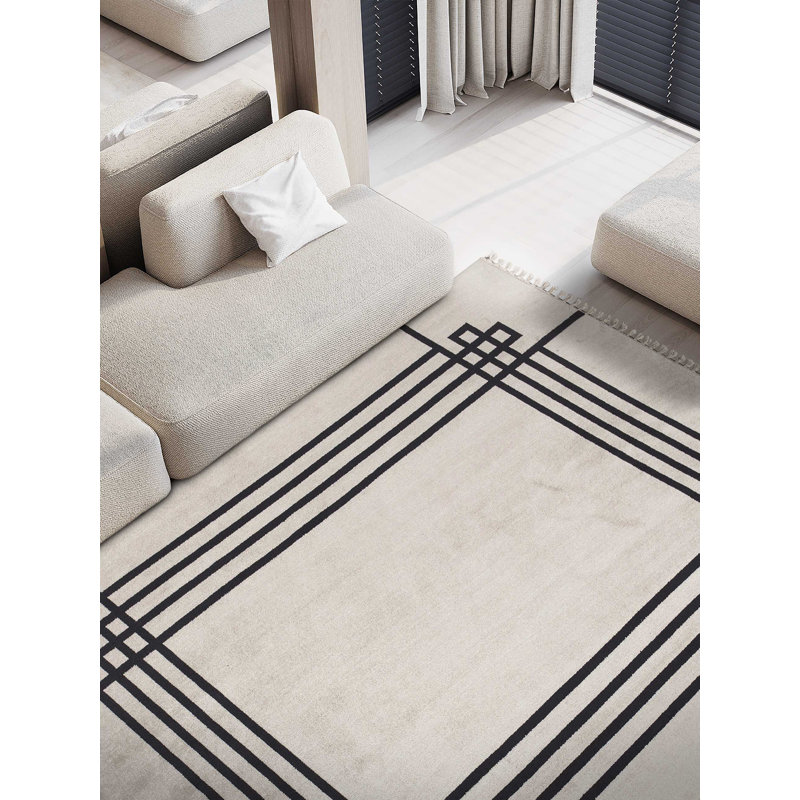 Sampa Machine Made Indoor / Outdoor Area Rug, Rectangle 3'2" x 6'6"
