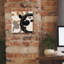  «Coffee Stain 1» par Alonzo Saunders, art mural sur toile, 12 po x 12 po-1607778021