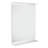 Curva Metal Flat LED Wall Mirror with Shelves-12179693