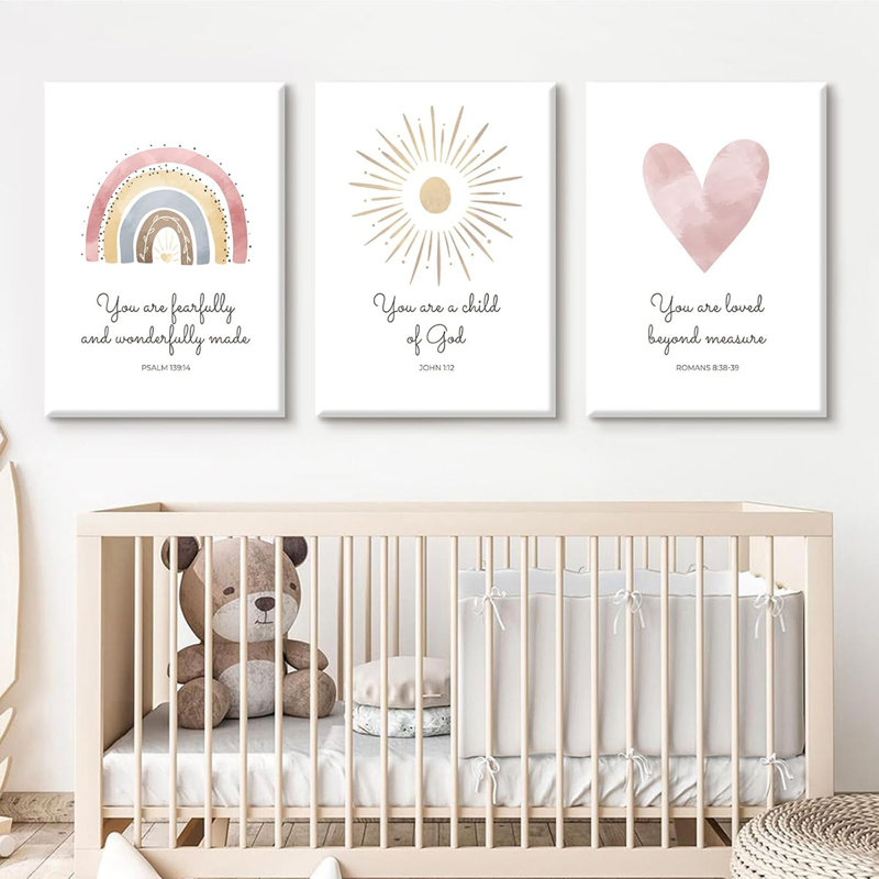 3 Piece Wrapped Canvas Wall Art