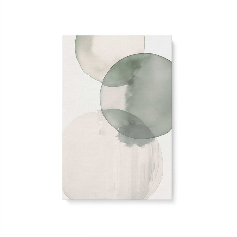 «Silent Spheres II», reproduction sur toile, H 18 po x l 12 po x P 1,25 po, Toile tendue