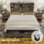 Structure de lit double en bois Tryston Sherell, gris rustique-1351002022-1351001946