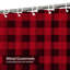 Rideau de douche avec 12 crochets Lumberjack-809156004