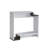 Contemporary Console Table with Open Shelves