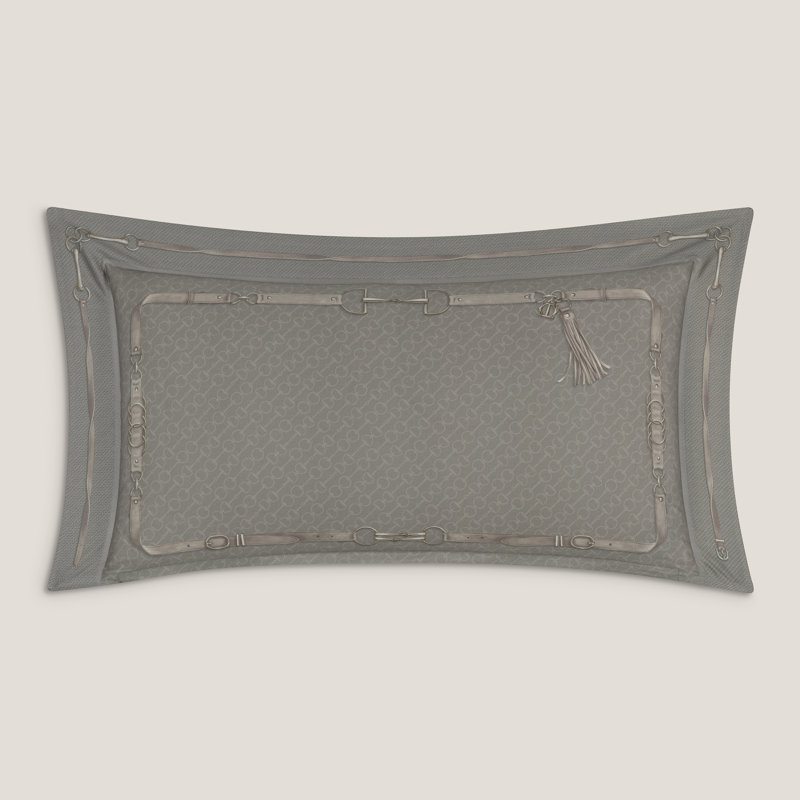 100% Cotton Geometric Pillow Case, King