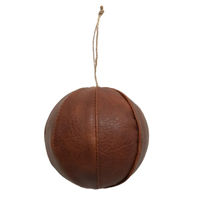 Ornement boule en cuir Vickerman