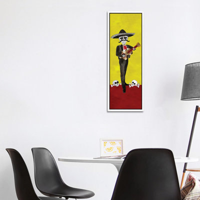 Day Of The Dead Vertical II by Tara Reed - Panoramic Painting on Canvas