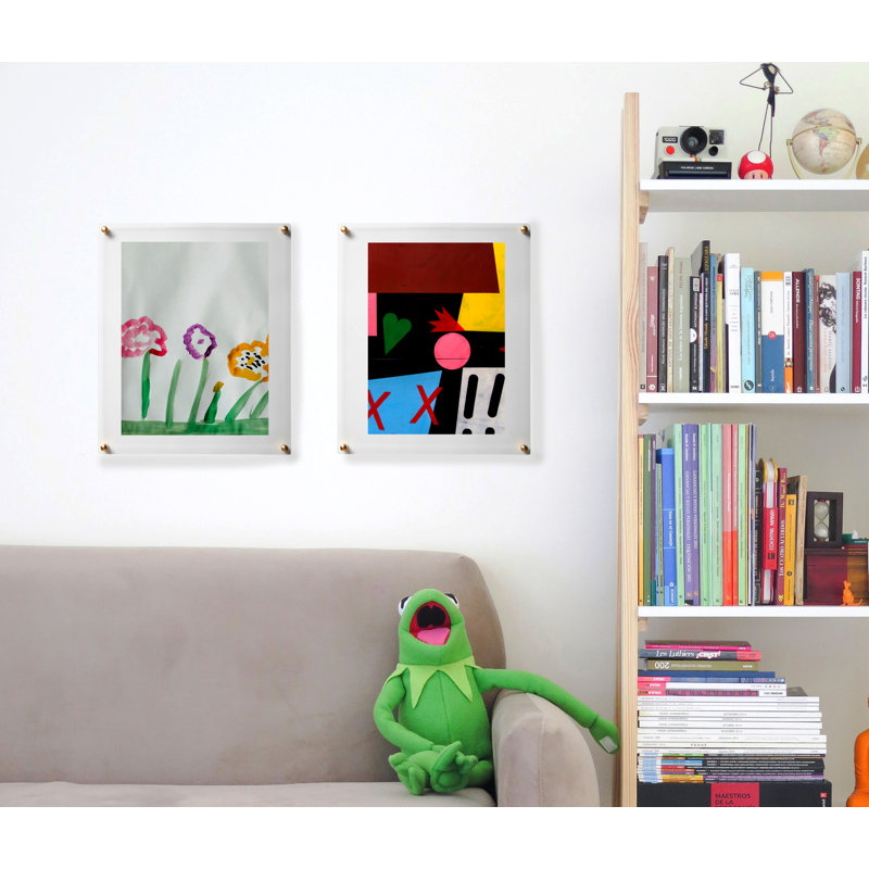 Cadre photo Devian Floater, Or, 24 po x 36 po