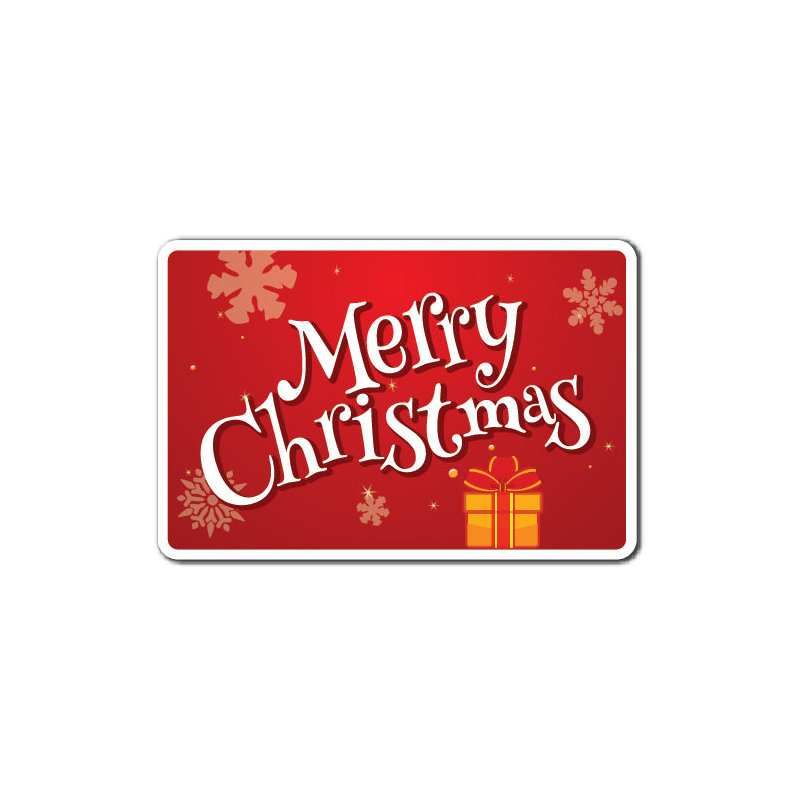Christmas Holiday Season Decal