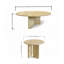 Ensemble de tables basses en marbre véritable-1922690884