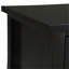 Table de chevet transitionnelle en bois massif brun chaud Hickory-158604335
