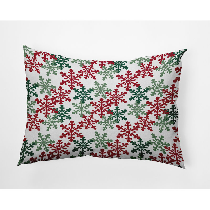 Reversible Throw Pillow, 14" x 20", Rectangular