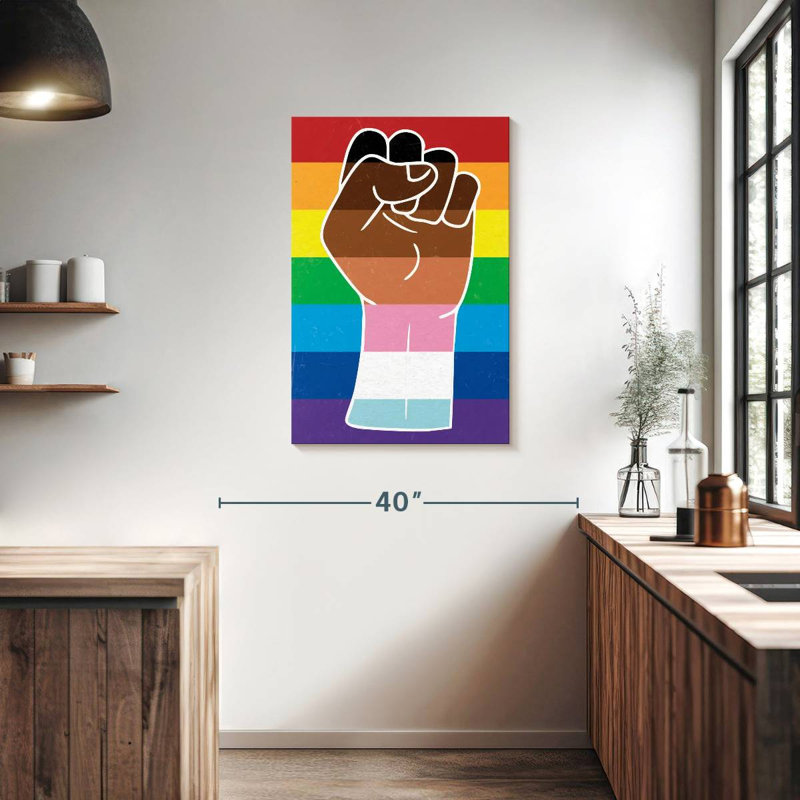 Khadjiah Honor The Pride, 36" H x 24" W