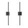 28.3" Rechargeable Wall Sconces with Remote Control, Dimmable LED Wall Sconces, 350°Rotate (Set of 2)
