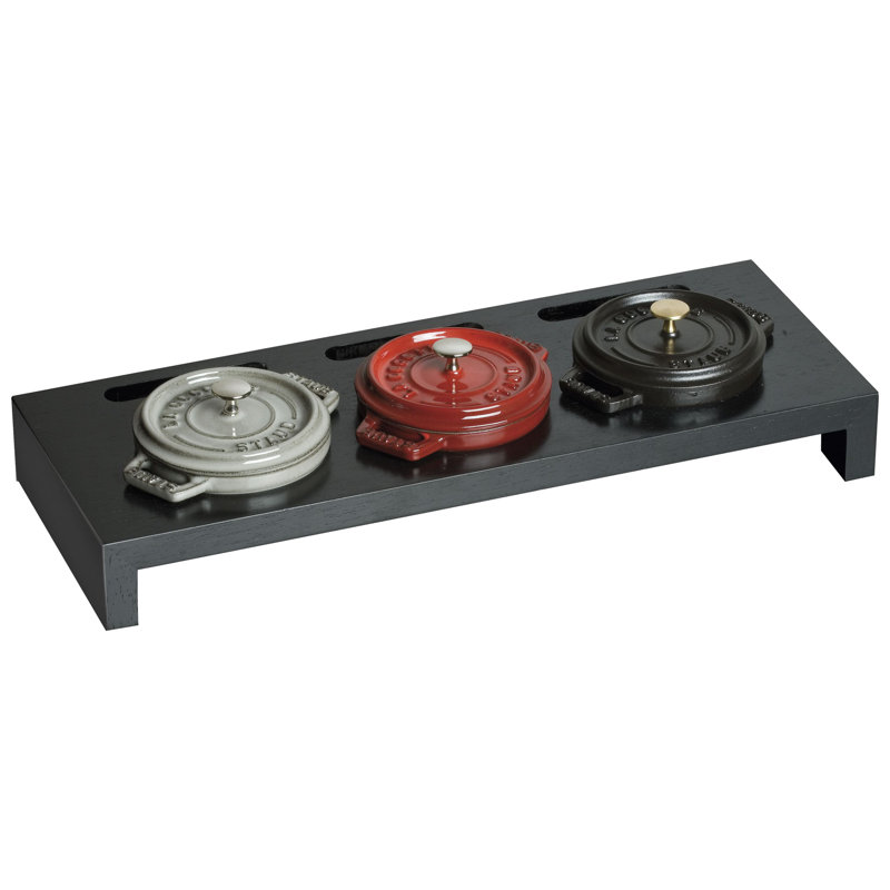Staub Wood Mini Cocotte Stand