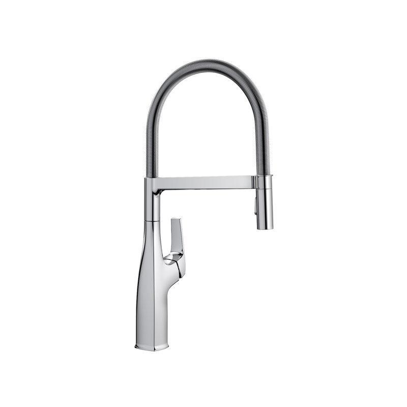 Robinet de cuisine à double jet Rivana Semi-Pro, Chrome
