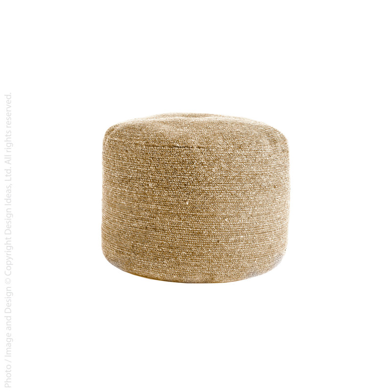 Pouf Berkey, Sable
