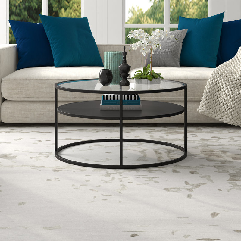 Frame Coffee Table with Storage