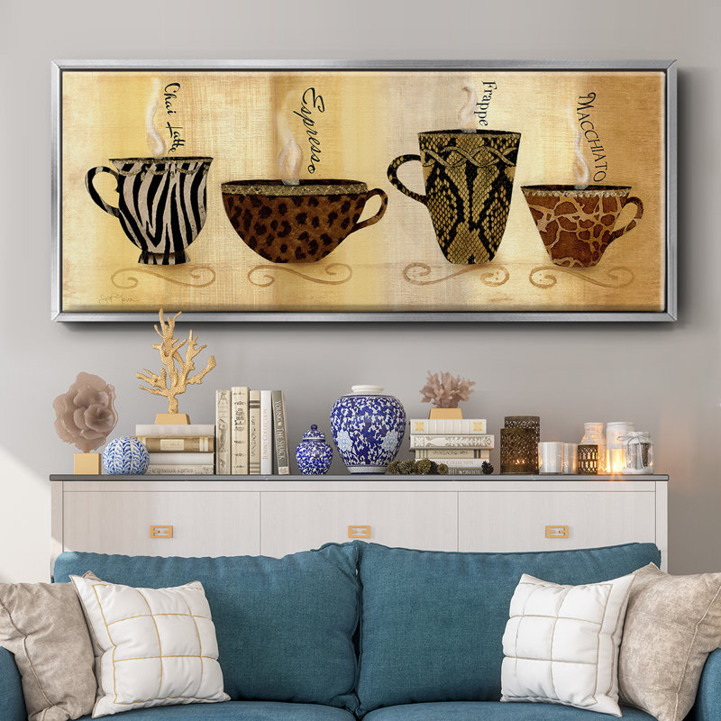 Café Exotica I- Framed Canvas