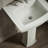 Archer 24" Rectangular Pedestal Bathroom Sink with Widespread Faucet Holes-3639118-6929154