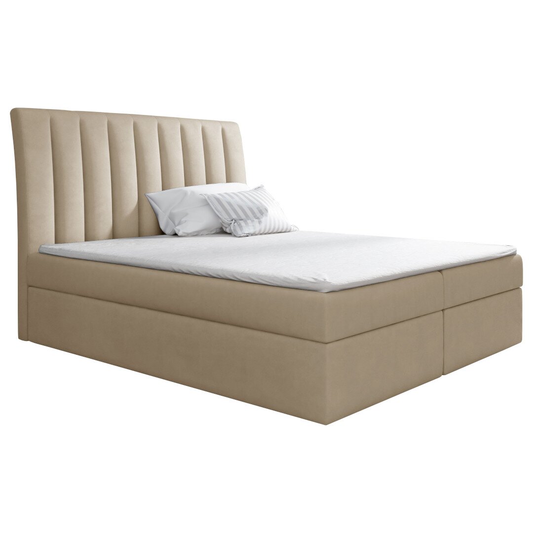 Boxspringbett Artem mit Topper und Bettkasten