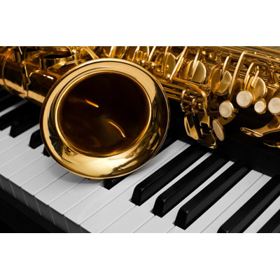«Fragment of Saxophone» par Furtseff - Photographie sur toile tendue