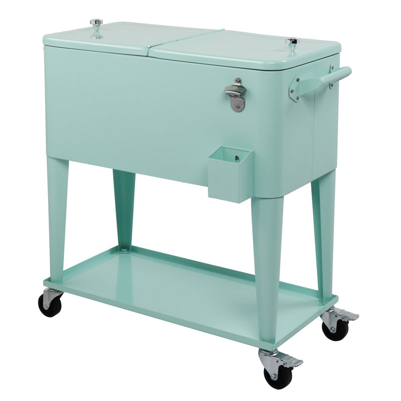 80 pte Armoire de rangement pour l'extérieur, Vert menthe