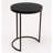 Nesting Table | Black Marble Top & Brown Metal Frame | Set of 2