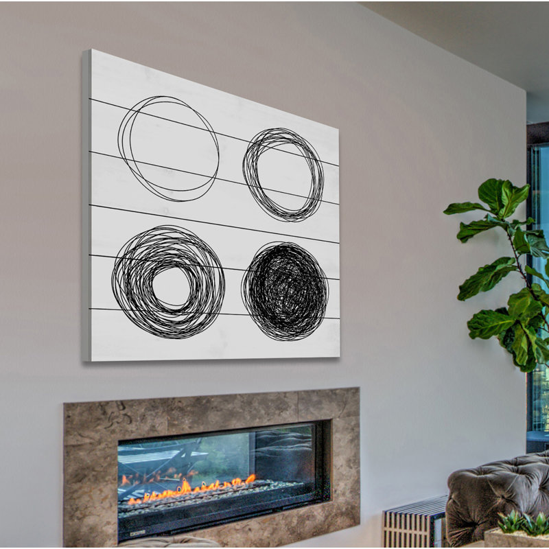 No Frame Print on Wood, 61cm H x 61cm W