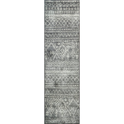 Tapis gris/ivoire Pisano