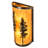 Tall Pines Steel Flush Mounted Sconce
