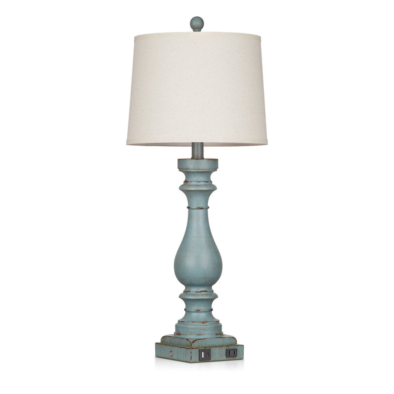 Gibsland Resin USB Table Lamp