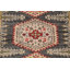 Tapis de couloir indien gris en laine Viss 3 x 8