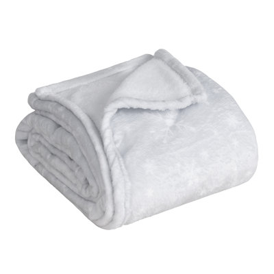 Soft All-Season Reversible Fleece Blanket
