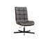 Fauteuil d'appoint pivotant en similicuir Trunell-805333062