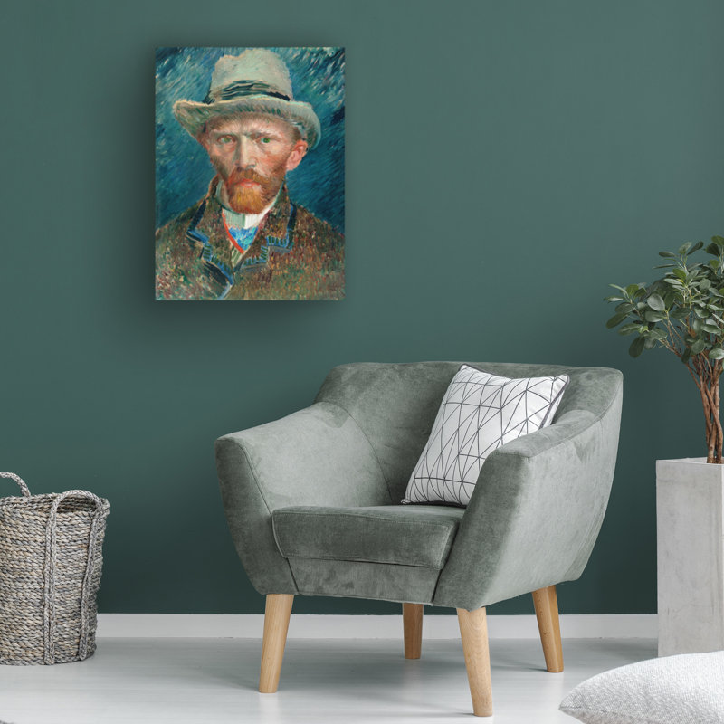 «Bachelor» par Vincent Van Gogh, H 19 po x l 14 po