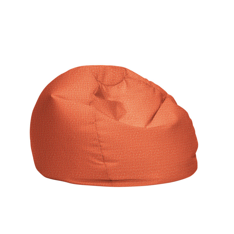 Grand fauteuil à billes Sunbrella, Orange 100% acrylique