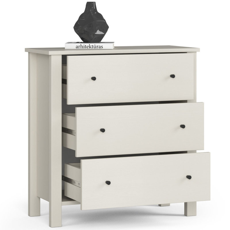 Bernardetta 3 -Drawer Console