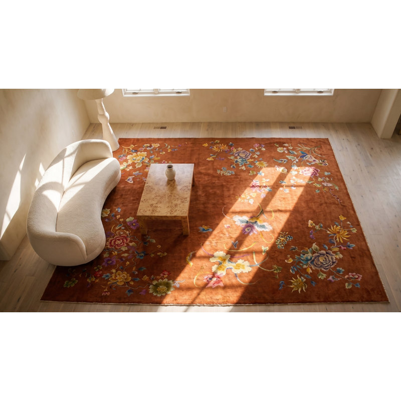 Tapis art déco chinois antique antique