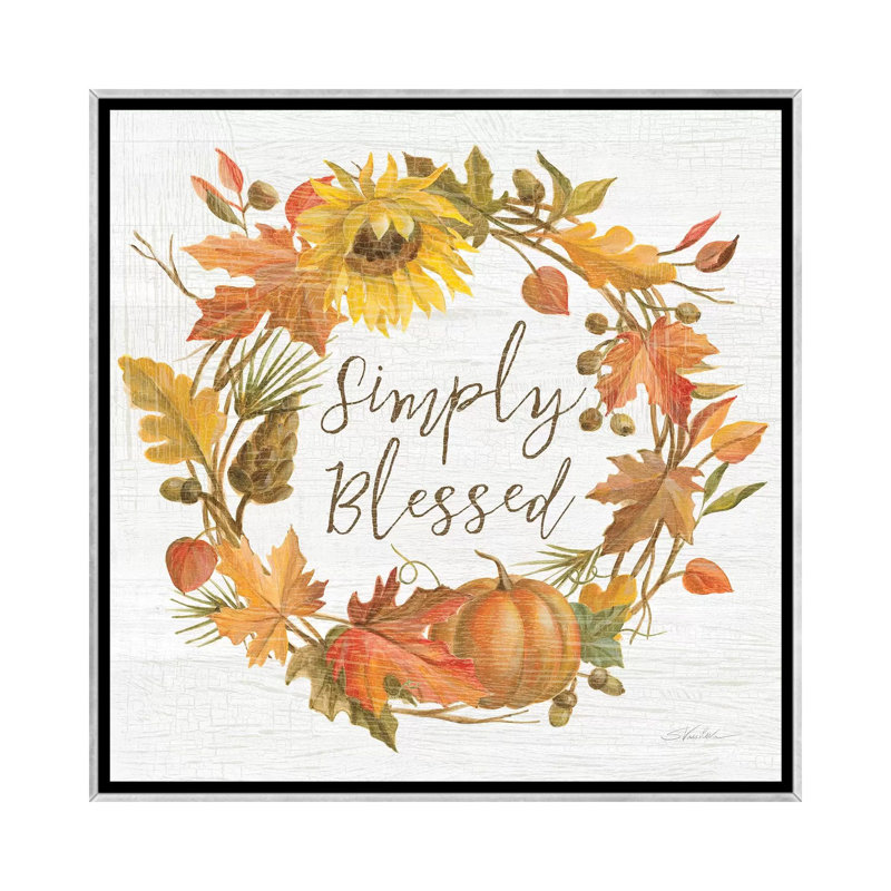 «Fall Splendor VI» par Silvia Vassileva, impression, Pas de tapis, Toile avec cadre argenté, H 37 po x l 37 po x P 1,5 po