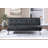 Tufted Upholstered Adjustable Sofa With USB