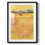 Paysage rétro Lxxiv - impression encadrée